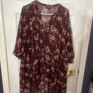 Torrid women’s sheer top size 3